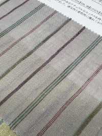 35476 Garngefärbte 30-fach Einfädige Baumwolle/Leinen Mit Mehreren Streifen[Textilgewebe] SUNWELL Sub-Foto