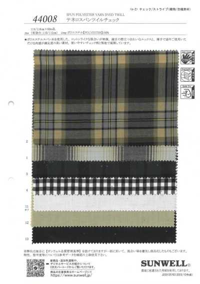 44008 Tenelo Spun-Köperkaro