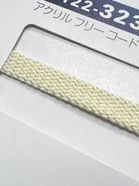 122-323 Acrylfreie Kordel, Mittelflache Schnur[Bandbandschnur] DARIN Sub-Foto