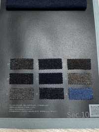 1010861P NEU Wolle/Baumwolle Mouline Jersey Pinhead[Textilgewebe] Takisada Nagoya Sub-Foto