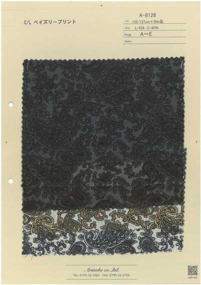A-8126 C/L Paisley-Druck