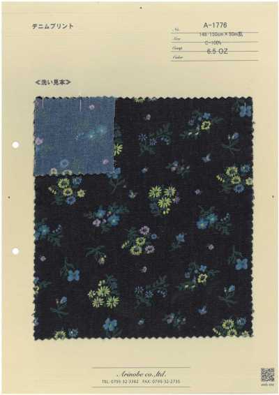 A-1776 Denim-Druck