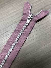 3CMOR-EL-SIL1 METALLION® Spiralreißverschluss Größe 3 Silber Offen[Reißverschluss] YKK Sub-Foto