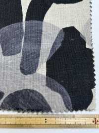 7024-710-3 Leinen-Loomstate-Blumenmuster[Textilgewebe] HOKKOH Sub-Foto