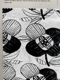 850415 Leinen Leinen Pinsel Blume[Textilgewebe] VANCET Sub-Foto