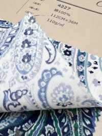 4227 Breittuch Stilvolle Vintage Big Paisley[Textilgewebe] VANCET Sub-Foto