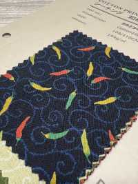 88234 SEVENBERRY® Loomstate Style Chili Pepper Sheeting[Textilgewebe] VANCET Sub-Foto