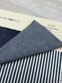 A-8105 Baumwoll-Indigo-Sulfid-Denim[Textilgewebe] ARINOBE CO., LTD. Sub-Foto