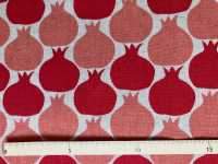 850397 Leinen Leinen Leinwand Naturdruck Granatapfel[Textilgewebe] VANCET Sub-Foto