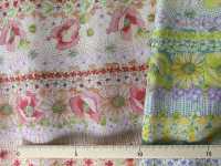 850410 Graceful World Broadcloth Erzeugte Abschaum Bleibt Unschuldige Blume[Textilgewebe] VANCET Sub-Foto