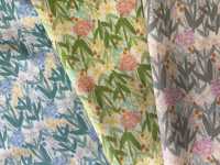850411 Graceful World Broadcloth Creation Leaves Flora[Textilgewebe] VANCET Sub-Foto