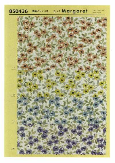 850436 SEVENBERRY® Baumwoll-Leinen-Canvas Margaret