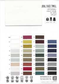 MT32500 NATÜRLICHES FACE-TWILL[Textilgewebe] Matsubara Sub-Foto