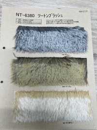 NT-6380 Craft Fur [Zweifarbiges Rouge][Textilgewebe] Nakano-Strümpfe-Industrie Sub-Foto