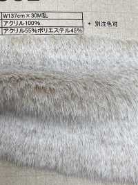 OT-532 Bastelpelz [Kaninchen][Textilgewebe] Nakano-Strümpfe-Industrie Sub-Foto