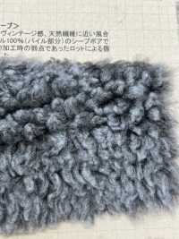 NT-4500 Bastelfell [Zweifarbiges Schaf][Textilgewebe] Nakano-Strümpfe-Industrie Sub-Foto