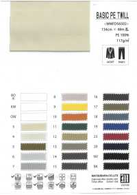 WMFDS6502 BASIC-PE-TWILL[Textilgewebe] Matsubara Sub-Foto