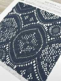 KKF8725-W-D4 Breite, Melierte Jacquard-Spitze Aus Polyester[Textilgewebe] Uni Textile(Komon Studio) Sub-Foto