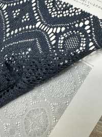 KKF8725-W-D4 Breite, Melierte Jacquard-Spitze Aus Polyester[Textilgewebe] Uni Textile(Komon Studio) Sub-Foto