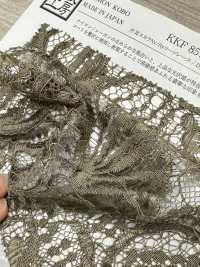 KKF8575-D4 Einzelohr-Skalar-Ny/Ry-Kordelspitze[Textilgewebe] Uni Textile(Komon Studio) Unterfoto