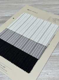 A-8120 Twisted Heather Dobby Stripe[Textilgewebe] ARINOBE CO., LTD. Sub-Foto