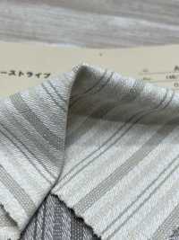 A-8120 Twisted Heather Dobby Stripe[Textilgewebe] ARINOBE CO., LTD. Sub-Foto