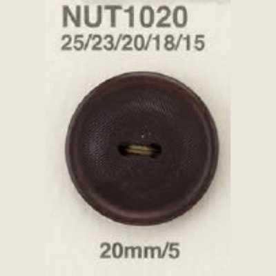 NUT1020 Nuss-Zweilochknopf