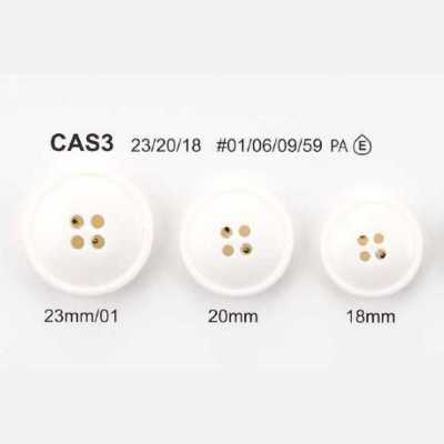 CAS3 Nylonharz-4-Loch-Knopf