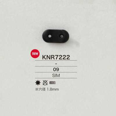 KNR7222 Silikon-Kordelstopper in Schweinenasenform