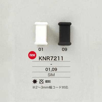 KNR7211 Silikon-Kordelzubehör für 2–3 mm Kordelbreite