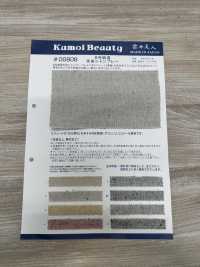 OG808 Nr. 8 Leinenmischung, Gefärbtes Chambray[Textilgewebe] Kumoi Beauty (Chubu Velveteen Cord) Sub-Foto