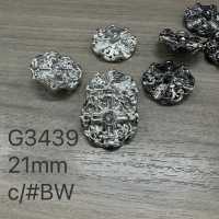 G3439 Glas/Guss Halbring Halbring Schaftknopf[Taste] IRIS Sub-Foto