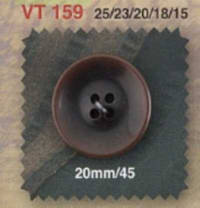 VT159 4-Loch-Nähknopf aus Polyesterharz