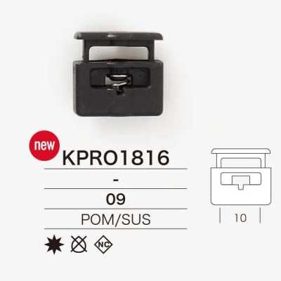 KPRO1816 Kordelstopper aus Polyacetalharz/Edelstahl
