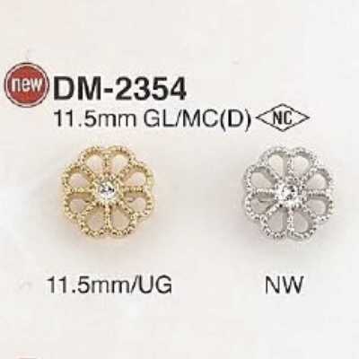 DM2354 Runder Glas-/Druckguss-Knopf mit Ringöse