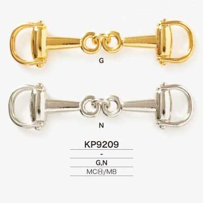 KP9209 Horsebit-Beschlag aus Druckguss/Messing