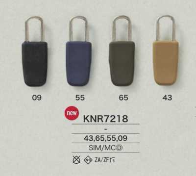 KNR7218 Mirable (Silikon)/Druckguss Reißverschluss-Spitze