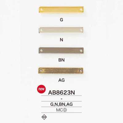 AB8623N Aufnähbare Metallplatte aus Druckguss