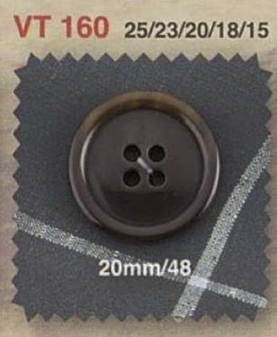 VT160 Polyesterharz-4-Loch-Knopf