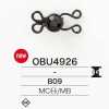 OBU4926 Andere Knöpfe aus hochwertigem Metall/Messing