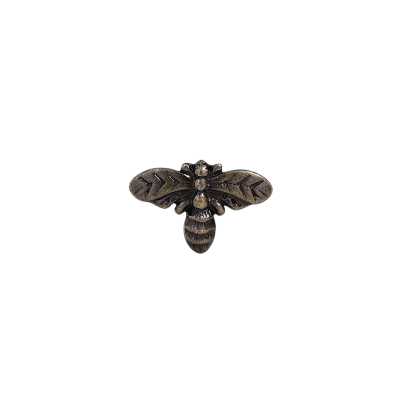 OBU4921 Halbrunder Ringstielknopf aus hochwertigem Metall