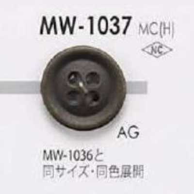 MW1037 Annähknopf mit 4 Löchern aus hochwertigem Metall