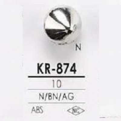 KR874 Quadratischer Knopf aus ABS-Harz mit halbrundem Stiel