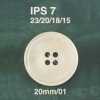IPS7 Polyesterharz 4-Loch-Nähknopf