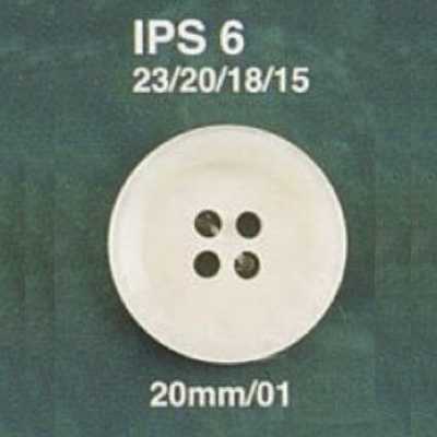 IPS6 4-Loch-Knopf aus Polyesterharz