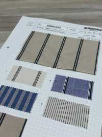 SBW3543 Garngefärbte, Gestreifte Doppelwaschverarbeitung[Textilgewebe] SHIBAYA Sub-Foto