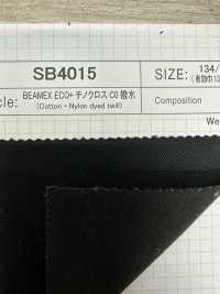 SB4015 BEAMEX ECO+Chino Tuch C0 Wasserabweisend[Textilgewebe] SHIBAYA Sub-Foto