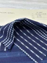 A-1697 Seil Indigo Dobby[Textilgewebe] ARINOBE CO., LTD. Sub-Foto