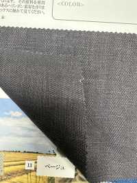 OA322071 TERE DE LIN Leinen 25/-BIG Herringbone[Textilgewebe] Oharayaseni Sub-Foto