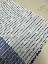 AN-9070 Baumwoll-Streifen Mit Ungleichmäßiger Fadenarbeit[Textilgewebe] ARINOBE CO., LTD. Sub-Foto